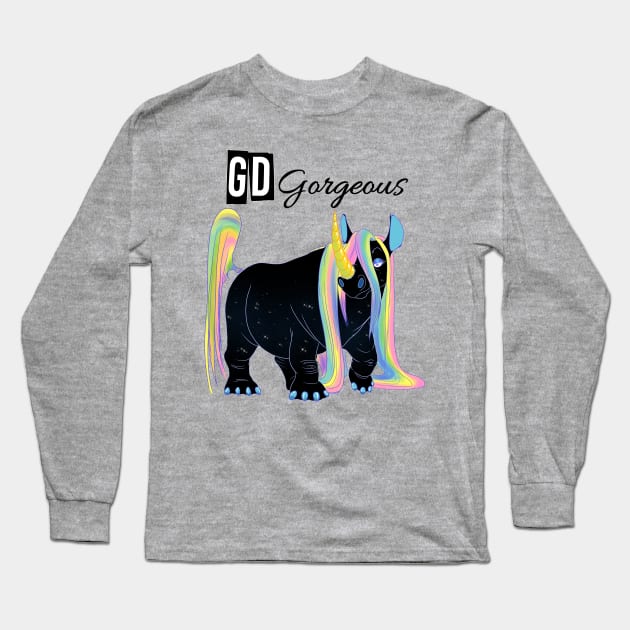 GD Gorgeous Long Sleeve T-Shirt by Illustratrix